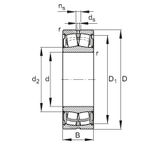 Bearing WS22226-E1-2RSR