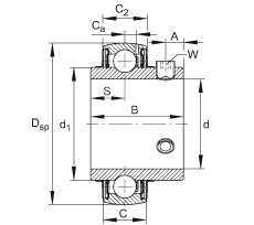 Bearing UC204