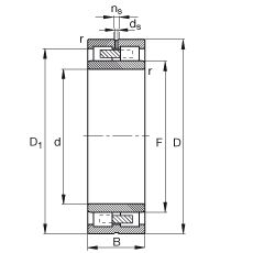 Bearing NNU4921-S-M-SP