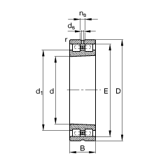 Bearing NN3044-AS-K-M-SP