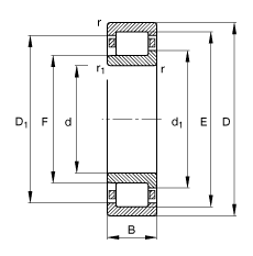Bearing NJ2218-E-TVP2