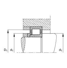 Bearing NJ215-E-TVP2 + HJ215-E