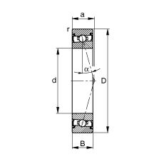 Bearing HSS7012-C-T-P4S