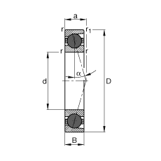 Bearing HCB71926-C-T-P4S