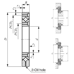 Bearing CRBF 8022 A UU