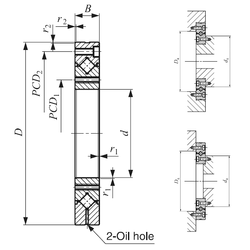 Bearing CRBF 8022 AT