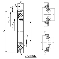 Bearing CRBF 8022 AD UU