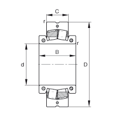 Bearing 222SM340-MA