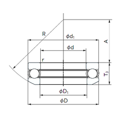 Bearing 53422