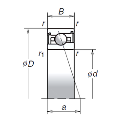 Bearing 55BER29HV1V