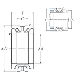 Bearing 55TAC20X+L