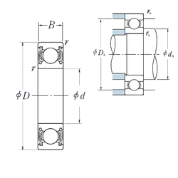 Bearing 60/22ZZ