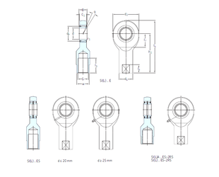 Bearing SILA80ES-2RS