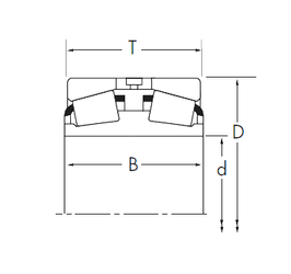 Bearing L281149D/L281110+L281110EA